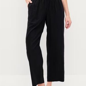 Old Navy Women’s Brown Linen Ankle Pants